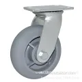 Nylon TPE Heavy-Duty Gray Color Cater Wheel